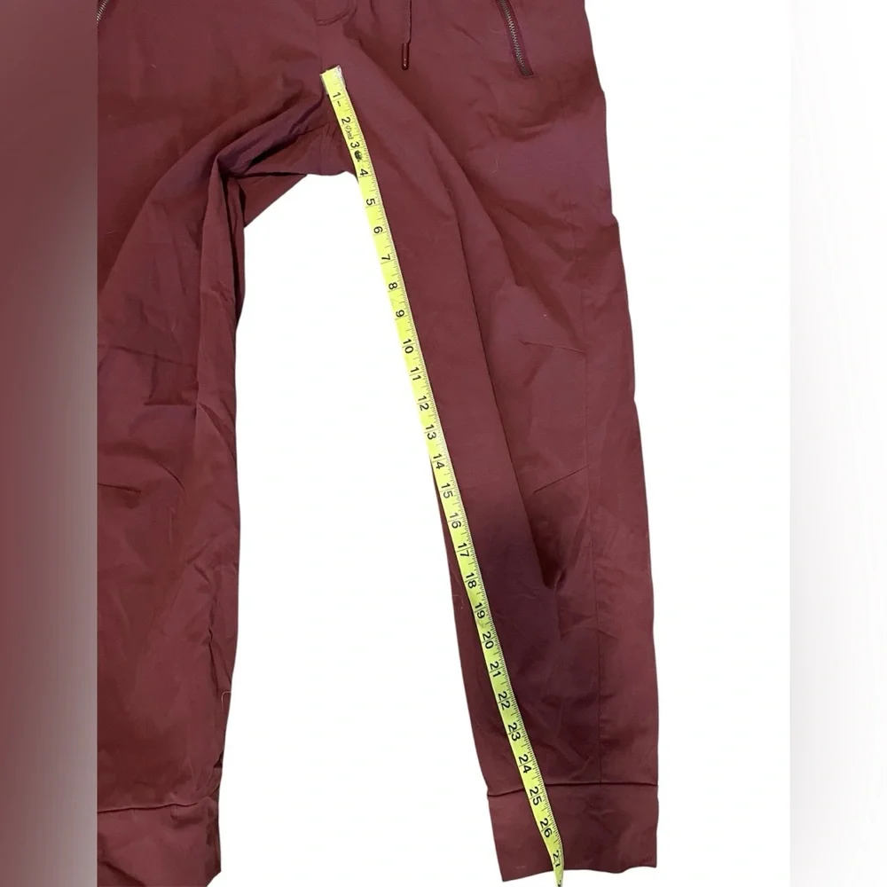 Athleta Trekkie North Jogger Size 10 Red Orange color Hiking Outdoor Pants - Picture 8 of 9